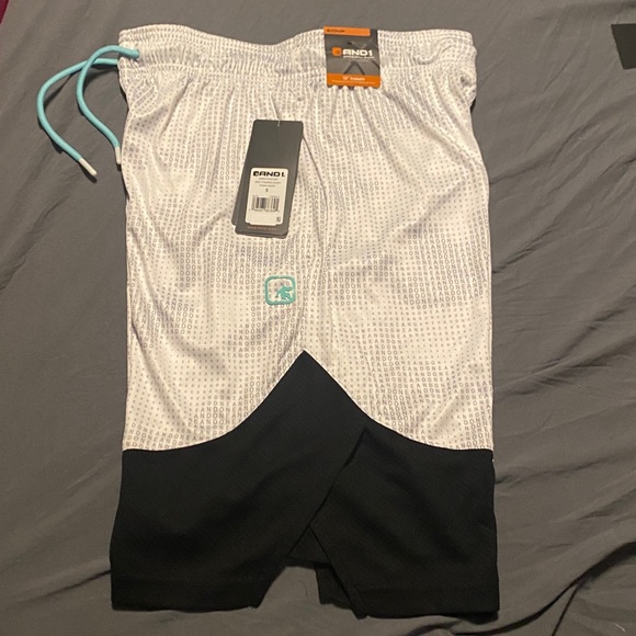 💜AND1 Men's Active Dribbling Short, 10" Inseam, Size:Small - Picture 1 of 8